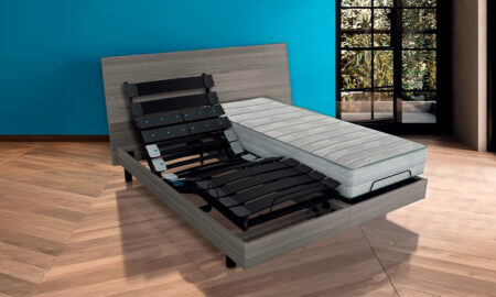 Literie électrique matelas + sommier 2 x 80 x 200 cm