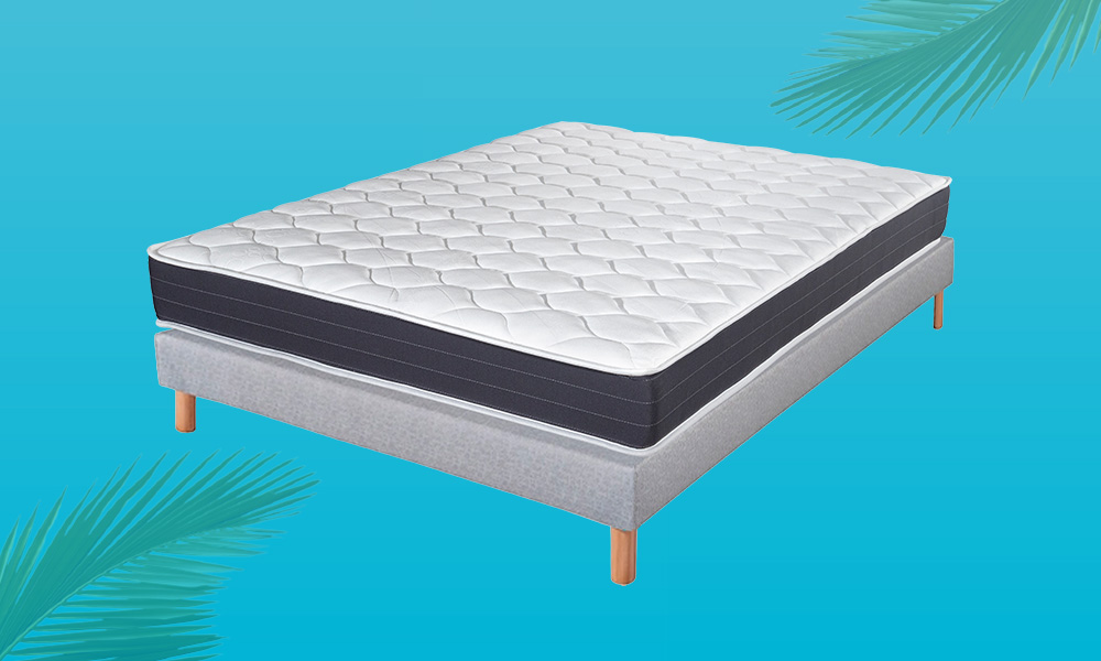 Ensemble matelas + sommier 140 x 190 cm