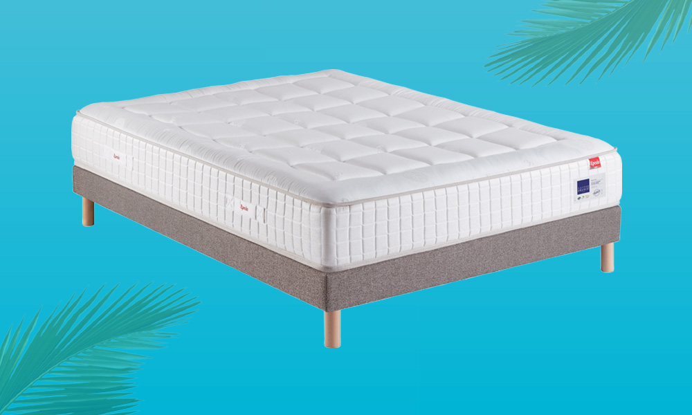 Ensemble matelas + sommier 140 x 190 cm