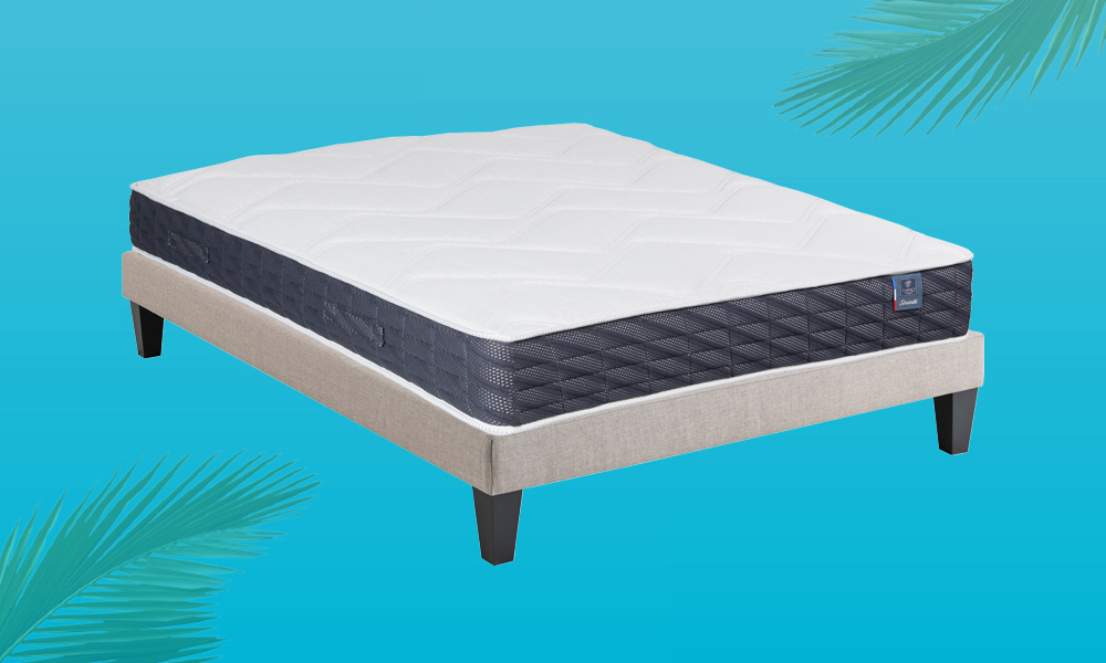 Ensemble matelas + sommier 140 x 190 cm